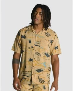 Vans Mens Woven Scenic Buttondown