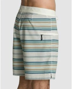 Vans Mens Boardshorts Daily Stripe 18" 13 Vans Mens Boardshorts Daily Stripe 18" -clothing shop VN0007XU BVN ALT3