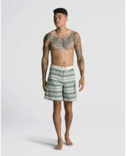 Vans Mens Boardshorts Daily Stripe 18" 14 Vans Mens Boardshorts Daily Stripe 18" -clothing shop VN0007XU BVN HERO