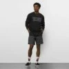 Vans Mens Shorts Range Elastic Relaxed Sport 18" -clothing shop VN0A7S5BKOU HERO