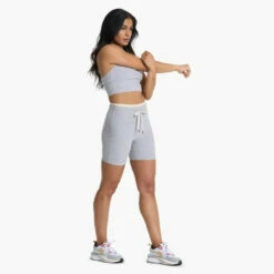 Vuori Womens Tank Top Long Line Elevation Bra -clothing shop VW1008LHG 1217 CO22 1200x crop c