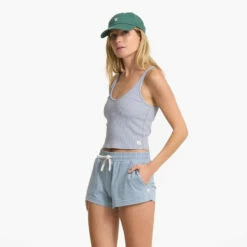 Vuori Womens Tank Top Rib Crop -clothing shop VW189LCL 3078 91a5ae9f dd21 4d8b