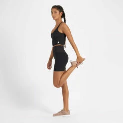 Vuori Womens Shorts Rib Studio -clothing shop VW376BLK 5 1200x crop center jpg