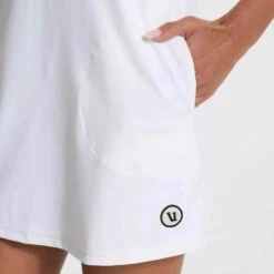 Vuori Womens Dress Volley -clothing shop VW604WHT SP22 W ECOMM DETAIL 859 2