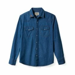 Brixton Shirt Unisex Willie Nelson Long Sleeve Woven