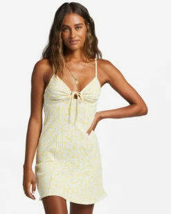Billabong Womens Dress Sunny Garden Rib Knit