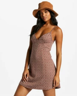 Billabong Womens Dress Diamond Flowers Mini -clothing shop abjkd00212 billabong w crk0 sd1