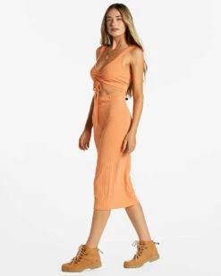 Billabong Womens Dress Sunset Kiss Midi -clothing shop abjkd00213 billabong w nkg0 sd1