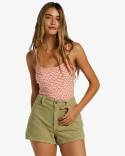 Billabong Womens Tank Top Little Sister Cami