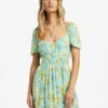Billabong Womens Dress Something Pretty Mini -clothing shop abjwd00572 billabong w bhq0 frt1