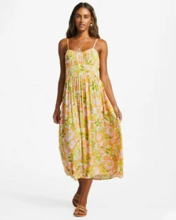 Billabong Womens Dress Your Babe Midi