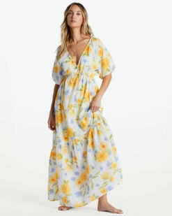 Billabong Womens Dress Lost In Love Maxi