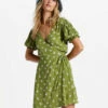 Billabong Womens Dress Chiquita Mini Wrap