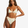 Billabong Womens Bikini Top Check Please Charlie Triangle