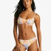 Billabong Womens Bikini Top Paradise Cove Ruched Bralette