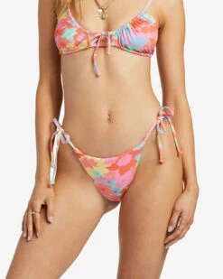Billabong Womens Bikini Bottoms Coast Is Clear Maya Tie Side 9 Billabong Womens Bikini Bottoms Coast Is Clear Maya Tie Side -clothing shop abjx400780 billabong w mul dtl1