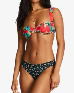 Billabong Womens Bikini Bottoms Islands Away Rev Lowrider Reversible -clothing shop abjx400822 billabong w mul dtl1