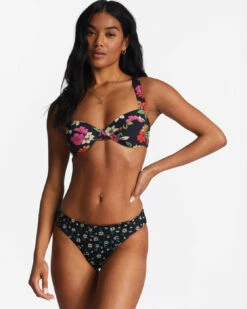 Billabong Womens Bikini Bottoms Islands Away Rev Lowrider Reversible -clothing shop abjx400822 billabong w mul frt2