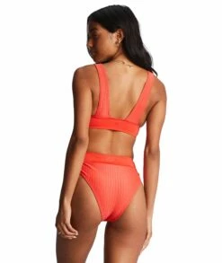 Billabong Womens Bikini Bottoms Lined Up Rise