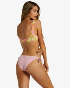 Billabong Womens Bikini Bottoms Summer Folk Reversible Medium -clothing shop abjx400872 billabong w mul bck2