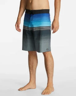 Billabong Mens Boardshorts All Day Heather Stripe Pro Performance 20" -clothing shop abybs00392 billabong w blu sd1