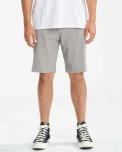 Billabong Mens Shorts Crossfire -clothing shop abyws00109 billabong w gry frt1