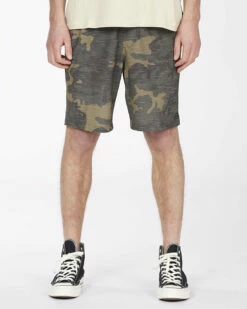 Billabong Mens Shorts Crossfire Elastic -clothing shop abyws00140 billabong w mcm frt1