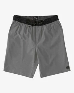 Billabong Mens Shorts Crossfire Elastic Submersible 18" -clothing shop abyws00190 billabong f gry frt1