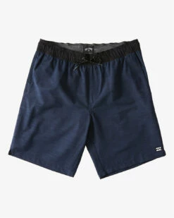 Billabong Mens Shorts Crossfire Elastic Submersible 18" -clothing shop abyws00190 billabong f nvy frt1
