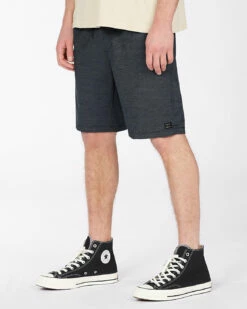 Billabong Mens Shorts Crossfire Elastic Submersible 18" -clothing shop abyws00190 billabong w nvy sd1
