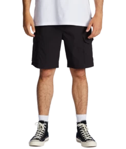 Billabong Mens Shorts Surftrek Elastic Technical Cargo 19"