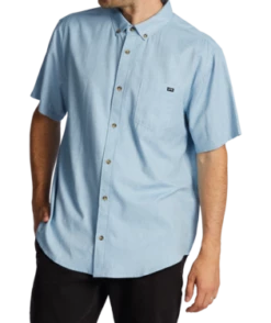 Billabong Mens Woven All Day -clothing shop abywt00223 billabong w pow frt1