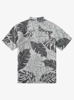 Quiksilver Waterman Mens Woven Under Canopy Hawaiian Shirt -clothing shop aqmwt03460 quiksilver f skg6 bck