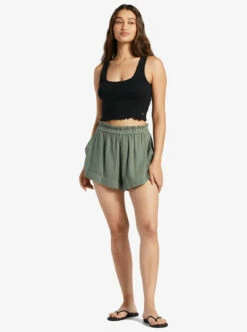 Roxy Womens Shorts What A Vibe Beach Shorts -clothing shop arjns03214 roxy w gzc0 frt9