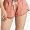 Roxy Womens Shorts Scenic Route Elastic -clothing shop arjns03222 roxy w mms0 frt1