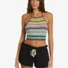 Roxy Womens Tank Top Daydreamer Cropped Knit