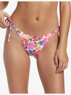 Roxy Womens Bikini Bottoms Printed Beach Classics Cheeky