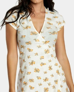 RVCA Womens Dress Maddy Pointelle Wrap -clothing shop avjkd00165 rvca w wpw dtl1