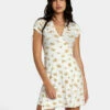 RVCA Womens Dress Maddy Pointelle Wrap 2 RVCA Womens Dress Maddy Pointelle Wrap -clothing shop avjkd00165 rvca w wpw frt1
