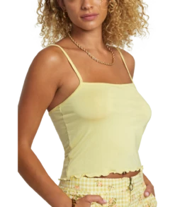 RVCA Womens Tank Top All That -clothing shop avjkt00217 rvca w gdn dtl1