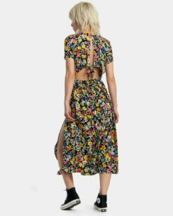 RVCA Womens Dress Dreamscape 7 RVCA Womens Dress Dreamscape -clothing shop avjwd00261 rvca w gjs0 bck1