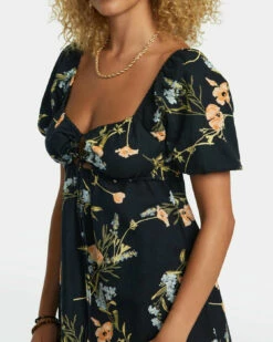 RVCA Womens Dress Sweet Talk Mini -clothing shop avjwd00269 rvca w rvb dtl1