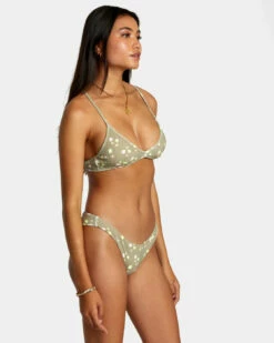 RVCA Womens Bikini Top Decoupage Triangle -clothing shop avjx300411 rvca w alo sd3