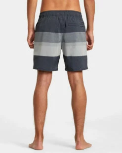 RVCA Mens Boardshorts Westport Yarndye Elastic Waist 17" -clothing shop avybs00280 rvca w mdy bck1
