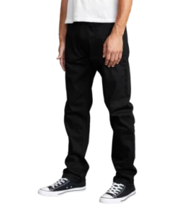 RVCA Mens Pants Daggers Denim Jeans -clothing shop avydp00126 rvca w bbk sd1