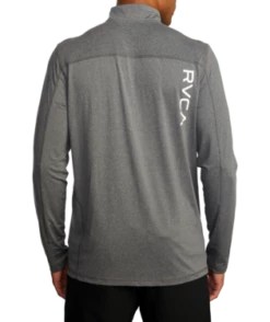 RVCA Mens Shirt Sport Vent Half-Zip Pullover -clothing shop avykt00169 rvca w cch bck1