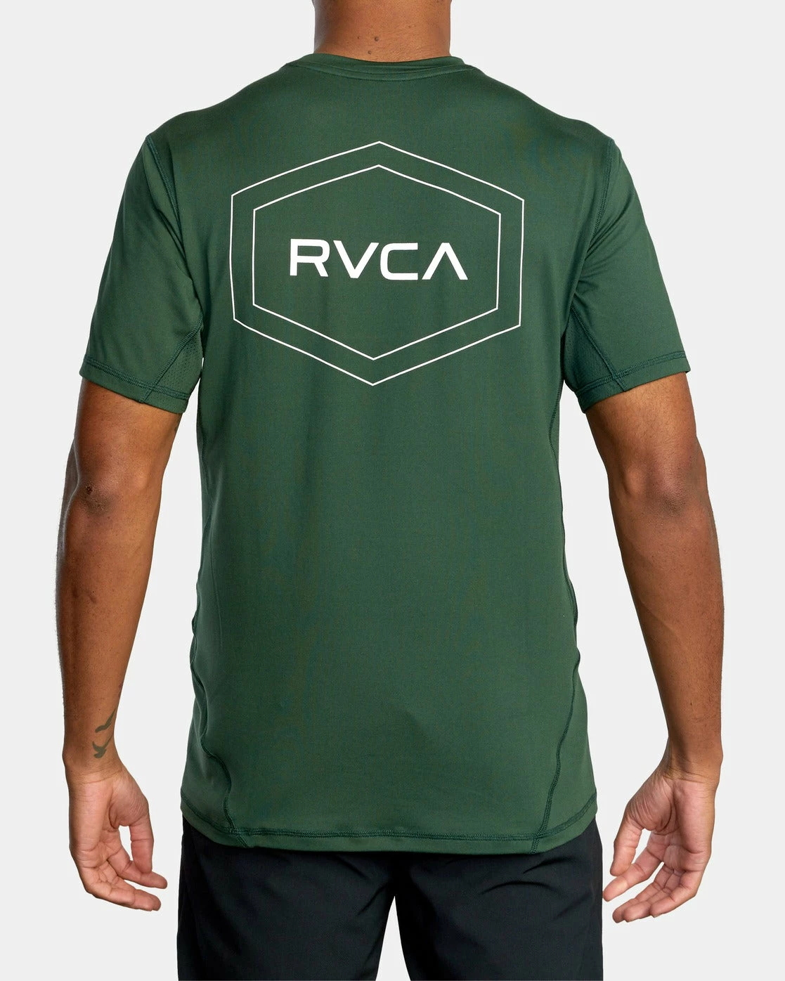 RVCA Mens Shirt Sport Vent Big Pin Hex 4 RVCA Mens Shirt Sport Vent Big Pin Hex - Image 2