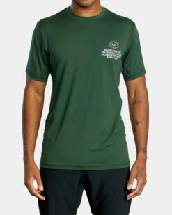 RVCA Mens Shirt Sport Vent Big Pin Hex