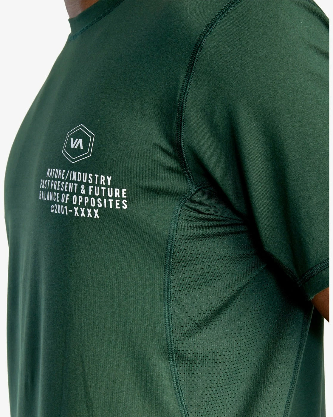 RVCA Mens Shirt Sport Vent Big Pin Hex 7 RVCA Mens Shirt Sport Vent Big Pin Hex - Image 5