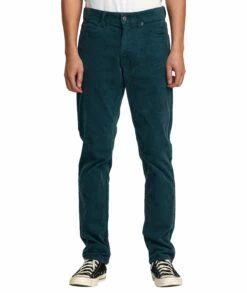 RVCA Mens Pants Daggers Pigment Corduroy -clothing shop avynp00176 bqh0.primary